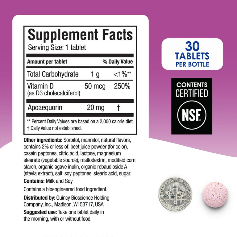 Prevagen Extra Strength 20mg Mixed Berry Chewables | 30ct Bottles (90 Tablets Total)